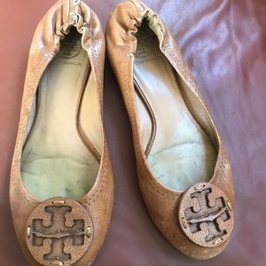 🌸Tory Burch Tan Brown Loafers